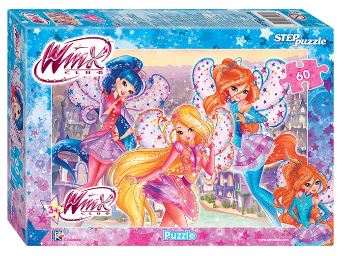 Мозаика puzzle 60 Winx (Rainbow) # 81180