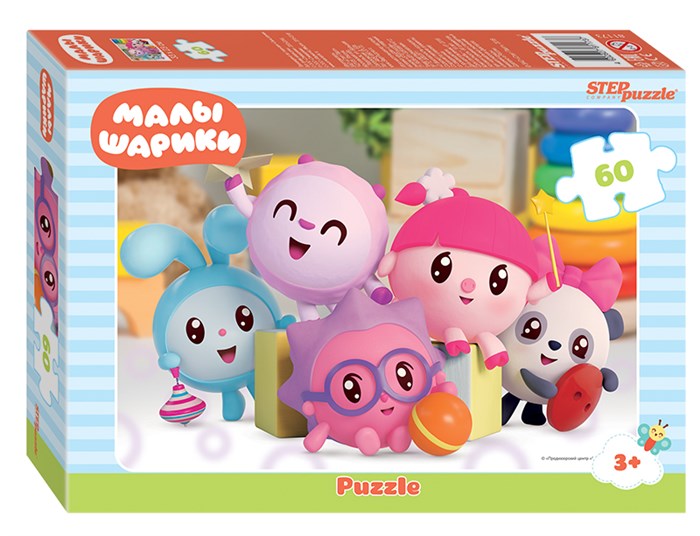 Мозаика puzzle 60 Малышарики (Мармелад Медиа) # 81173