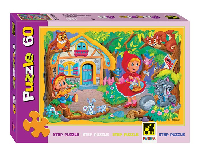 Мозаика puzzle 60 Красная шапочка # 81016