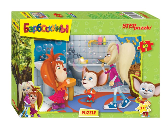 Мозаика puzzle 60 Барбоскины (Мельница) # 81119