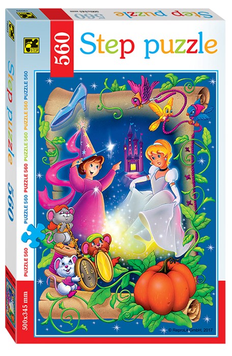 Мозаика puzzle 560 Золушка # 78099