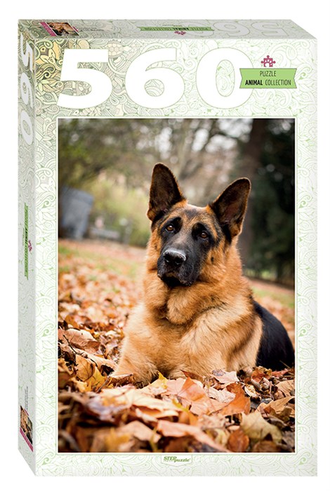 Мозаика "puzzle" 560 "Немецкая овчарка" # 78107