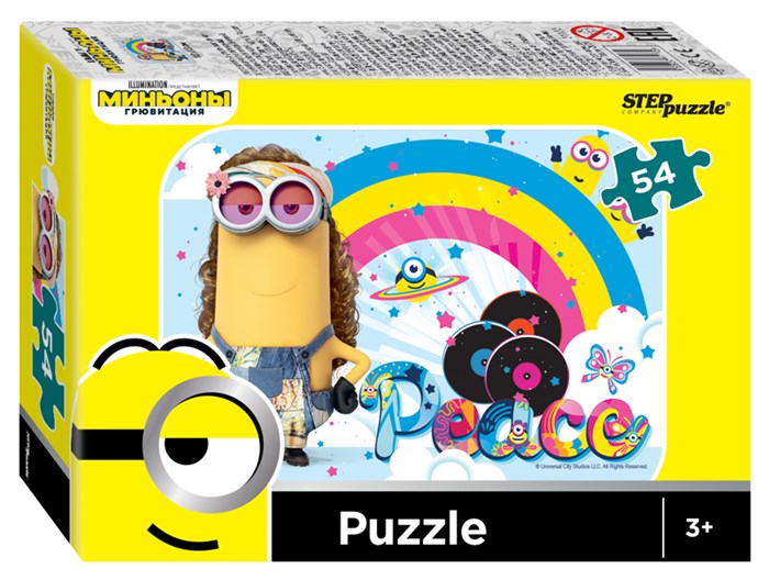 Мозаика "puzzle" 54 "Миньоны. Грювитация" (Universal) # 71170