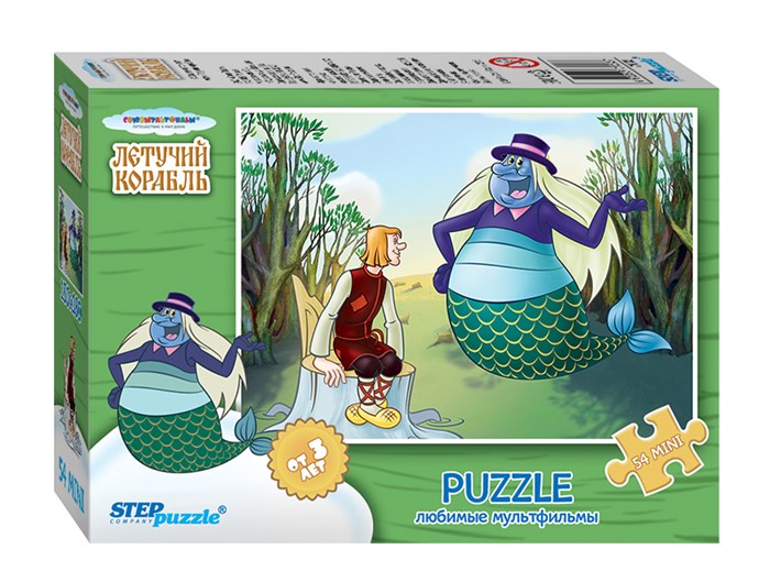 Мозаика puzzle 54 Любимые мультфильмы - 5 (С/м) # 71033