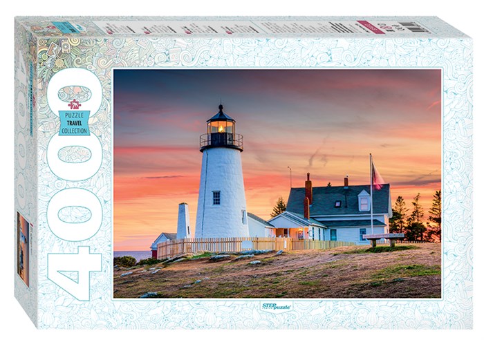 Мозаика puzzle 4000 США. Маяк на Пемаквид Пойнт # 85412