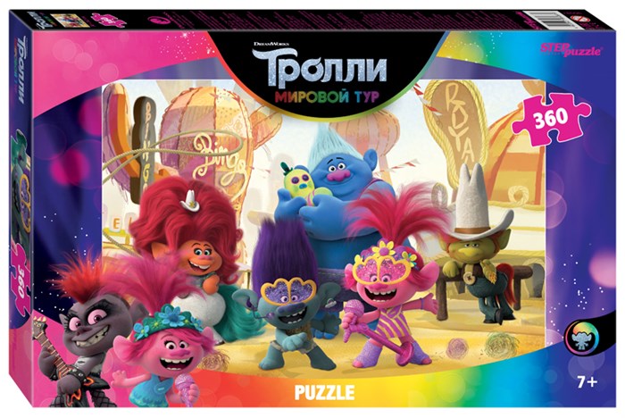 Мозаика puzzle 360 Trolls - 2 (DreamWorks) # 96087