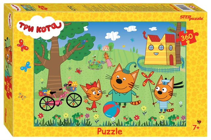 Мозаика puzzle 360 Три кота (АО СТС) # 96091