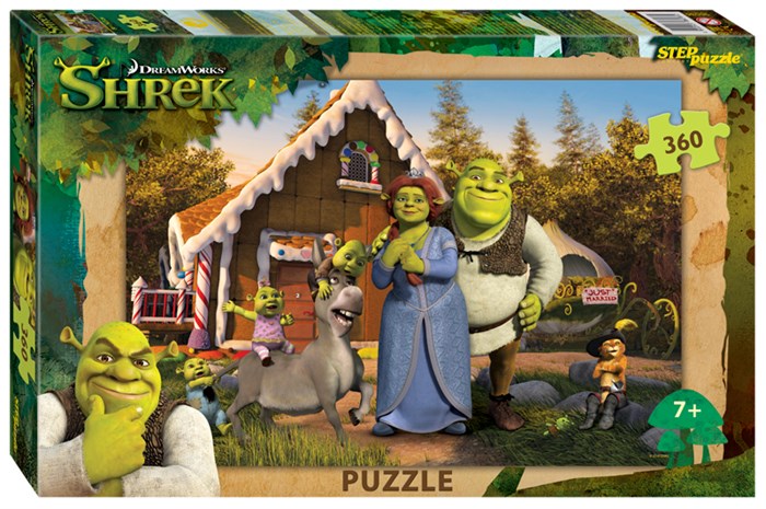 Мозаика puzzle 360 Shrek (DreamWorks, Мульти) # 96086