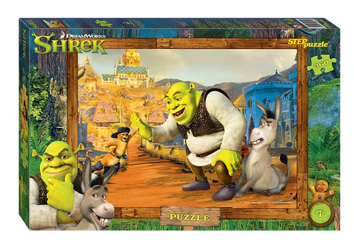 Мозаика "puzzle" 360 "Shrek" (DreamWorks, Мульти) # 96040