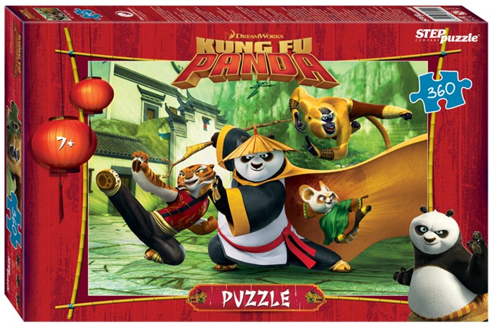 Мозаика puzzle 360 Кунг-фу Панда (Dreamworks, Мульти) # 96045