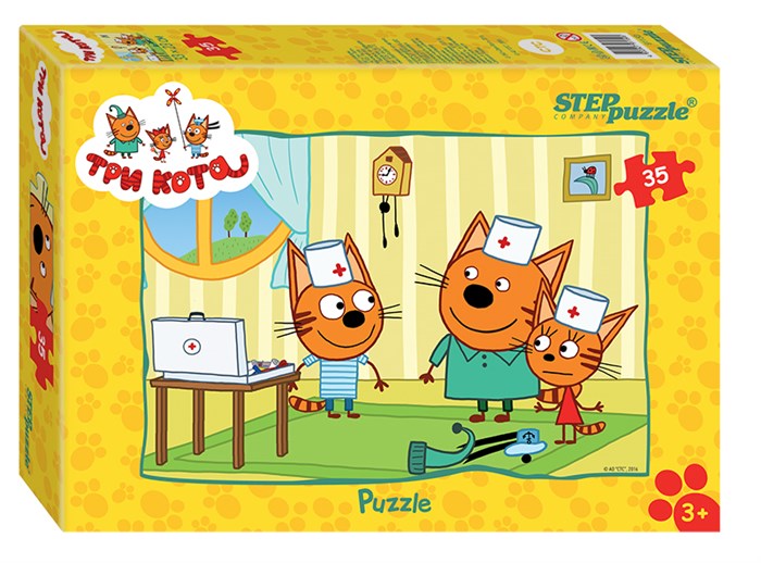 Мозаика puzzle 35 Три кота (АО СТС) # 91150