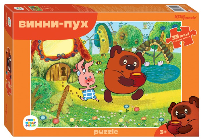 Мозаика puzzle 35  MAXI Винни Пух (new 1) (С/м) # 91310