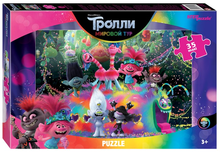 Мозаика "puzzle" 35 MAXI "Trolls - 2" (DreamWorks) # 91245