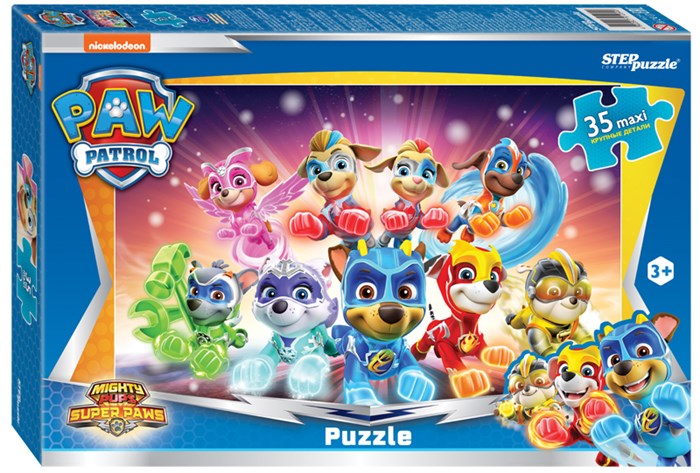 Мозаика puzzle 35 MAXI Щенячий патруль (Никелодеон) # 91254