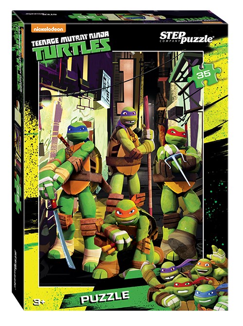 Мозаика "puzzle" 35 "Черепашки Ниндзя" (VIACOM) # 91136