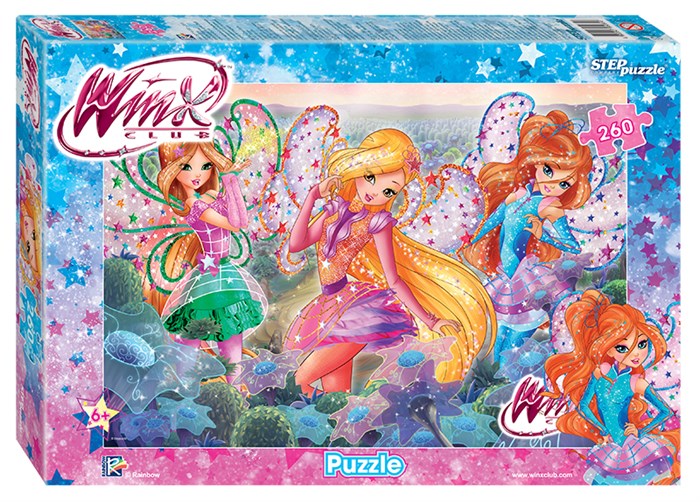 Мозаика puzzle 260 Winx (Rainbow) # 95085