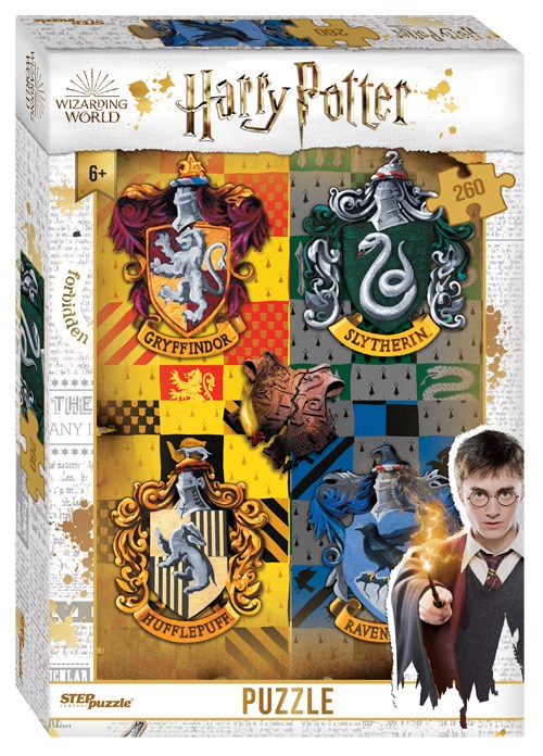 Мозаика "puzzle" 260 "Гарри Поттер (new 3)" (Уорнер Браз) # 95126