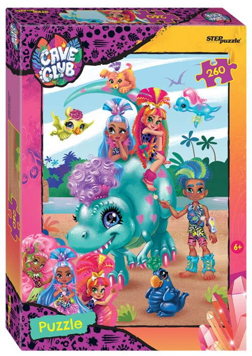 Мозаика puzzle 260 Cave Club (Mattel) # 95120