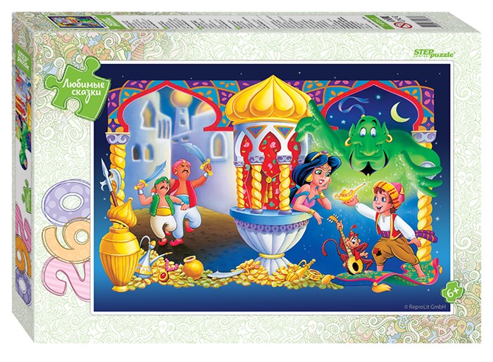 Мозаика puzzle 260 Аладдин (Любимые сказки) # 74067