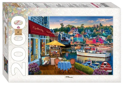Мозаика puzzle 2000 Галерея в гавани # 84045
