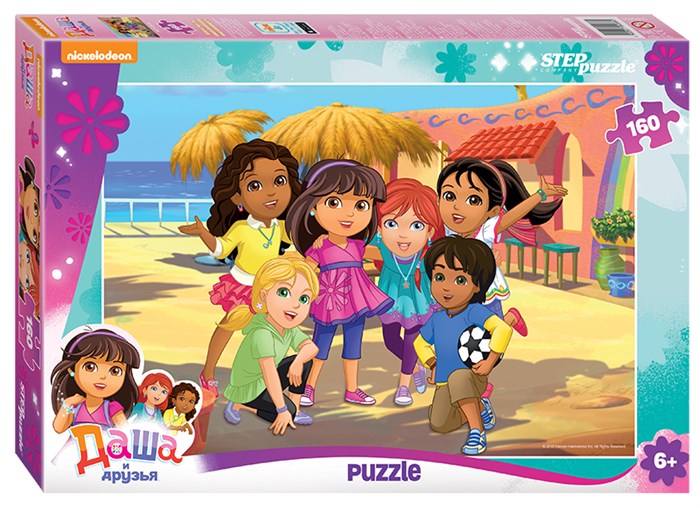Мозаика puzzle 160 Даша  и друзья (Никелодеон) # 94086