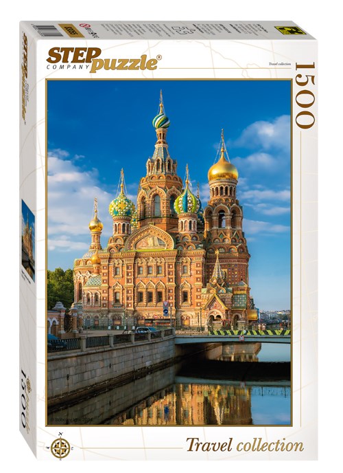 Мозаика puzzle 1500 Храм Спаса на Крови # 83055