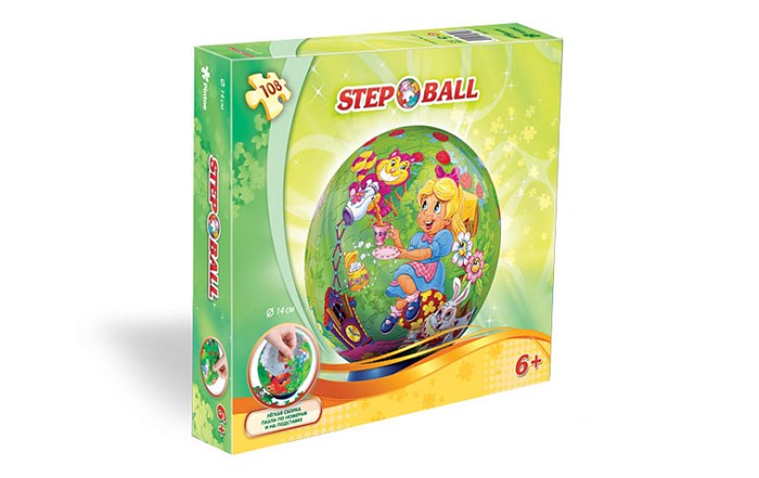 Мозаика puzzle 108 Алиса в стране чудес (Пазл-шар) # 98118