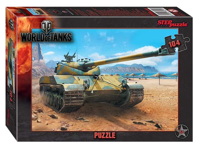 Мозаика puzzle 104 World of Tanks (Wargaming) # 82144