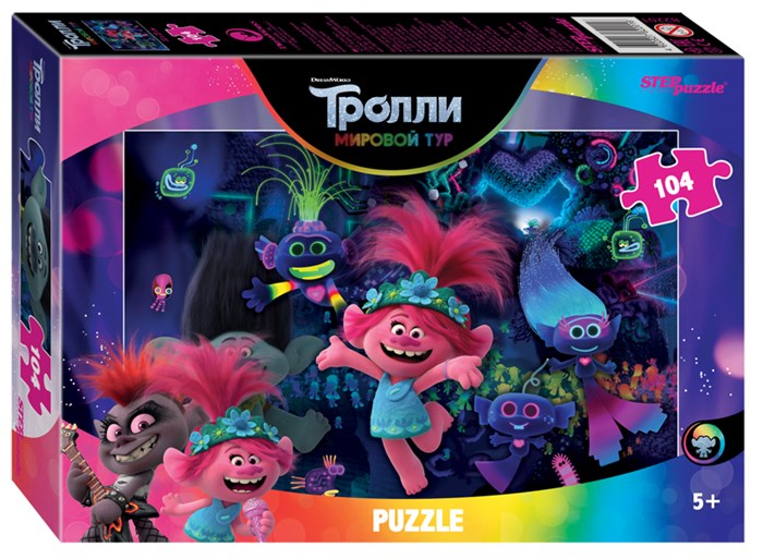 Мозаика puzzle 104 Trolls - 2 (Dreamworks) # 82201