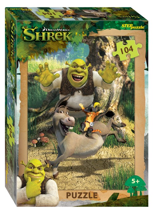 Мозаика puzzle 104 Shrek (Dreamworks, Мульти) # 82192
