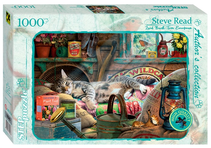 Мозаика puzzle 1000 Вздремнувший Том (Авторская коллекция) # 79543
