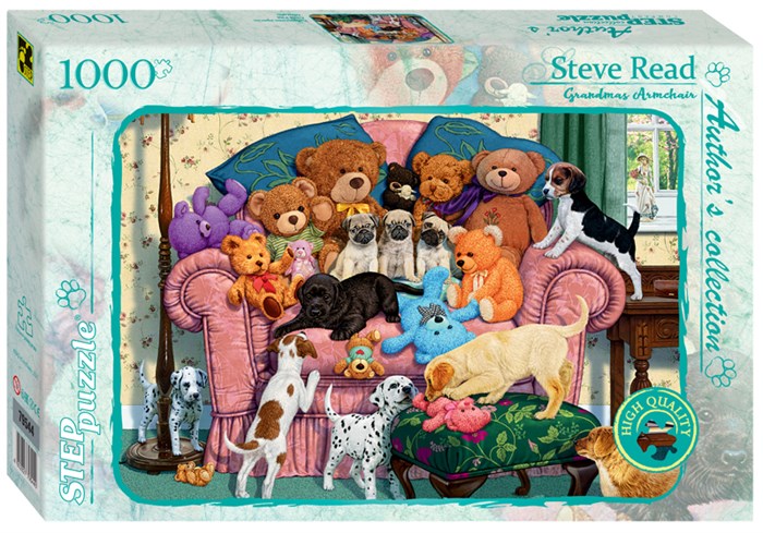 Мозаика "puzzle" 1000 "Бабушкино кресло" (Авторская коллекция) # 79544