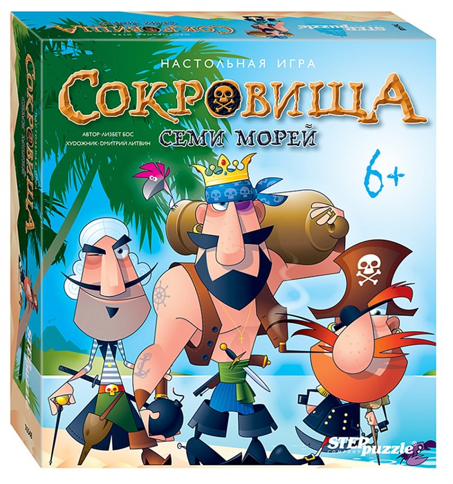 Настольная игра "Сокровища семи морей" # 76548
