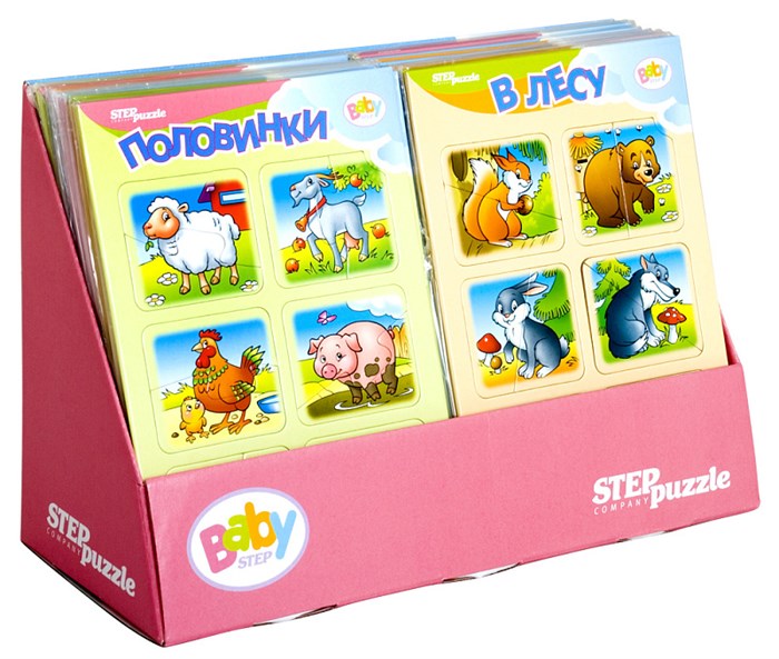 Развивающие пазлы "Baby Step" (малые) # 76061