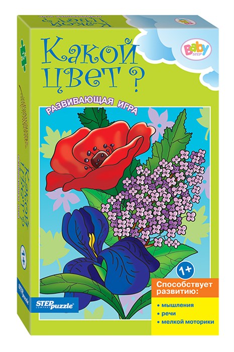 Развивающая игра "Какой цвет?" (Baby Step) # 76184