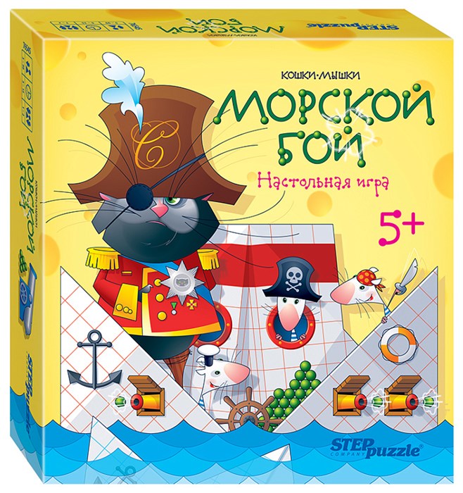 Настольная игра "Морской бой" (Кошки-мышки) # 76545