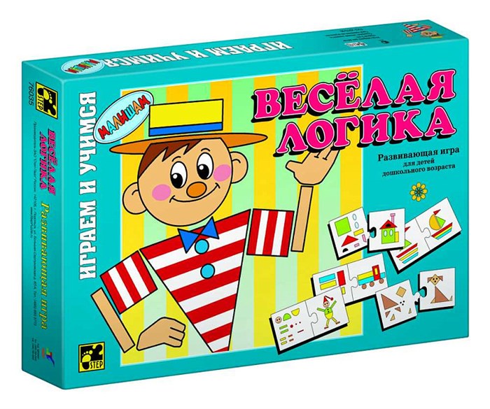 Игра Веселая логика детская настольная # 76035