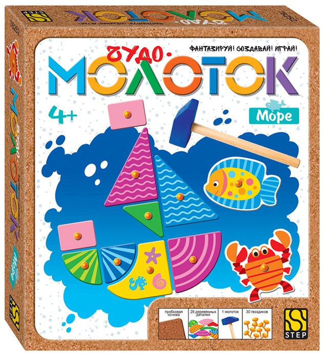 Развивающая игра "Море. Чудо-молоток" # 76252