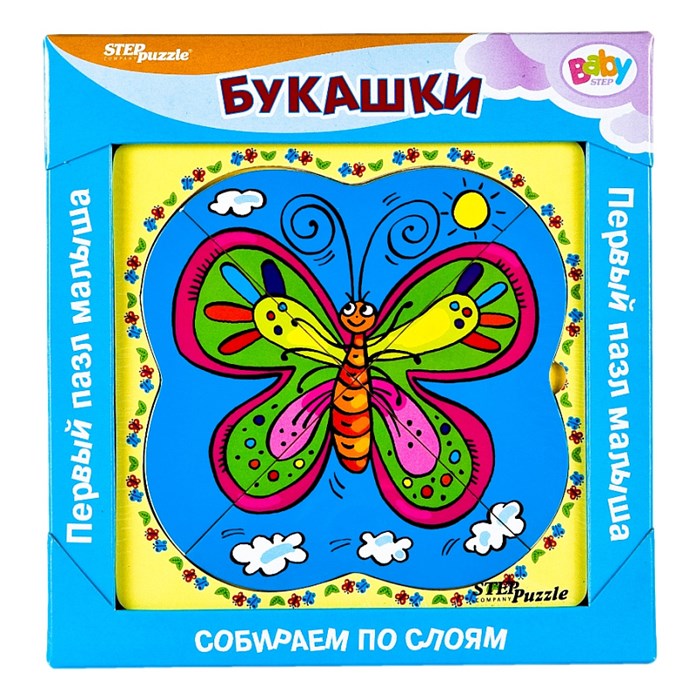 Первый пазл малыша - 2. Букашки (Baby Step) # 89012