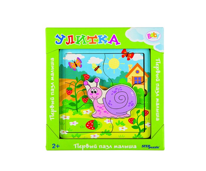 Игра из дерева Улитка (собираем и играем) (Baby Step) # 89077