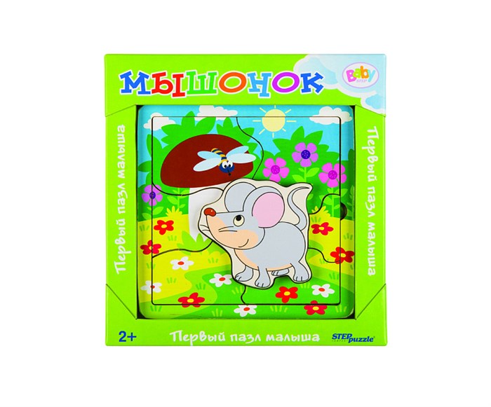 Игра из дерева Мышонок (собираем и играем) (Baby Step) # 89069