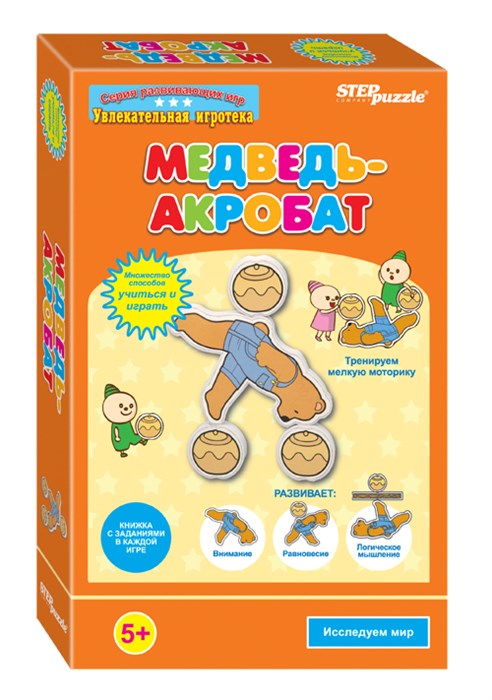Развивающая игра "Медведь-акробат" # 76523