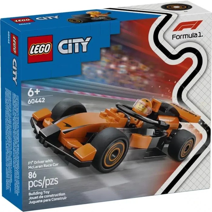 Конструктор для детей гоночный автомобиль LEGO 60442 191173050