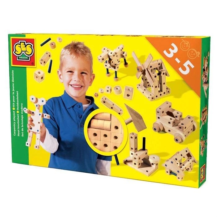 Конструктор "Младший плотник" WoodCraft 1001 для детей. 29750015