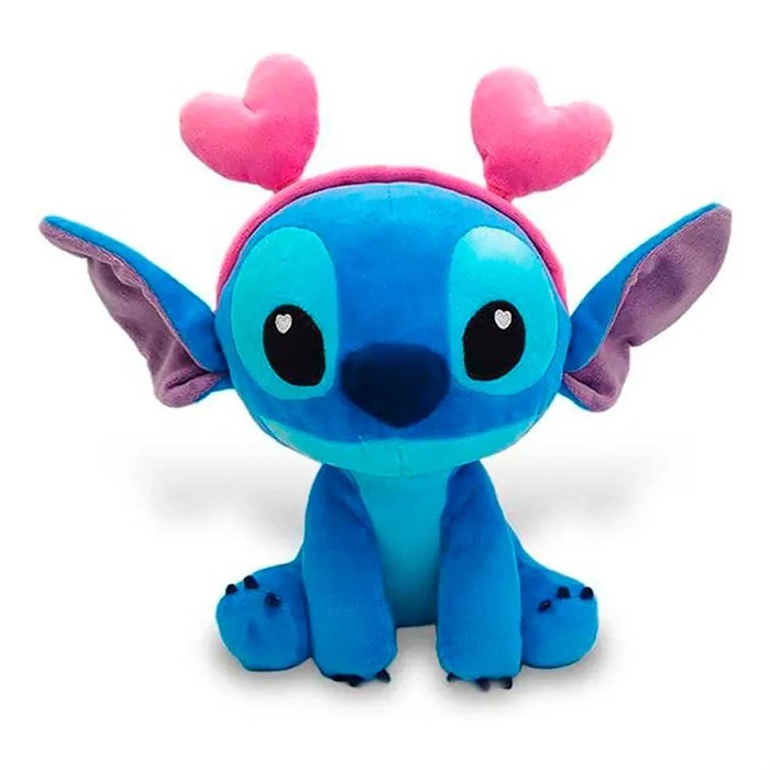 Плюшевая игрушка Simba Stitch с сердцем 193894613