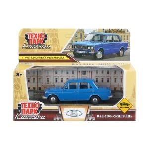 {{photo.Alt || photo.Description || 'Машина металл LADA lada 2106 длина 10,5 см, инерц, синий, кор. Технопарк'}}