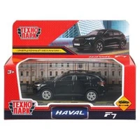Машина металл haval f7 длина 10,5 см, инерц, черный, в кор. Технопарк F7-11-BK