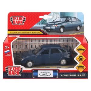 {{photo.Alt || photo.Description || 'Машина металл ваз-2112 12 см, двери, багаж, темно-серый, кор. Технопарк'}}