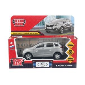 {{photo.Alt || photo.Description || 'Машина металл LADA XRAY длина 12 см, двери, багаж, инерц, серебристый, кор. Технопарк'}}