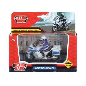 {{photo.Alt || photo.Description || 'Модель металл МОТОЦИКЛ ДПС с полицейским, 9 см, инерц., кор. Технопарк'}}